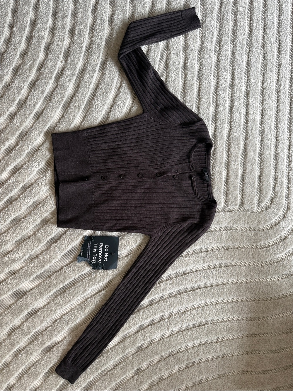 Lulu's Ribbed Button Cardigan